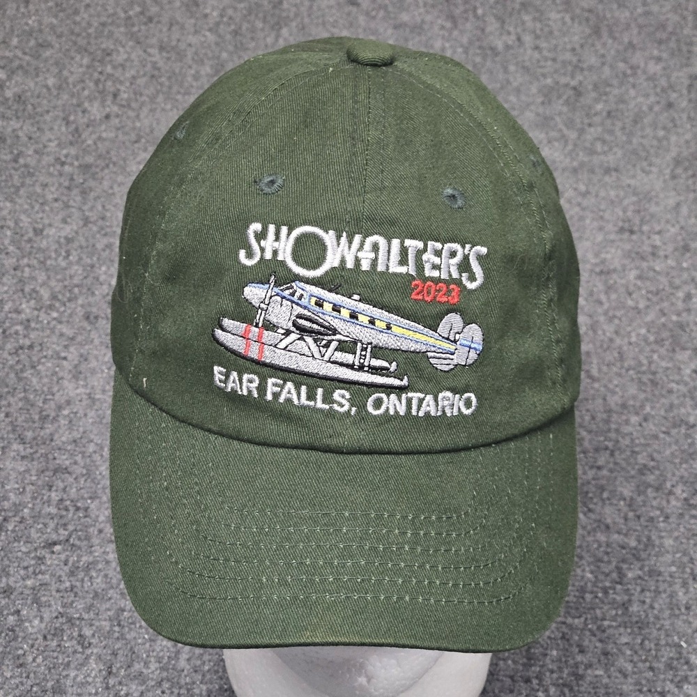 Showwalters 2023 FlyIn Outposts Hat Green Float Plane Ear Falls Fishing Canada